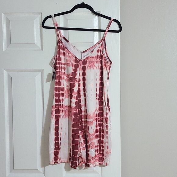 🔥 SALE 🔥 Casual Tie dye Slip Dress/Romper - Picture 5 of 6